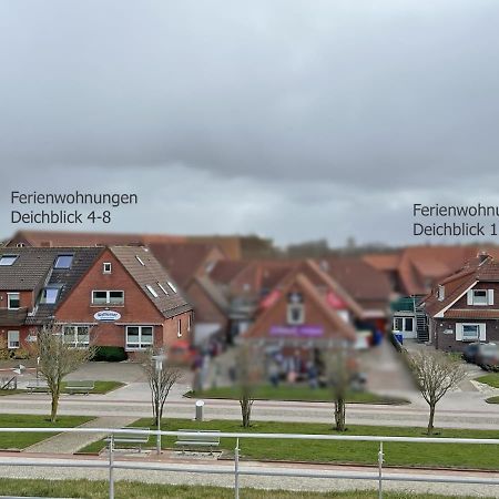 Deichblick 6 In Norddeich- Urlaub Mit Meerblick Am Strand 诺登 外观 照片