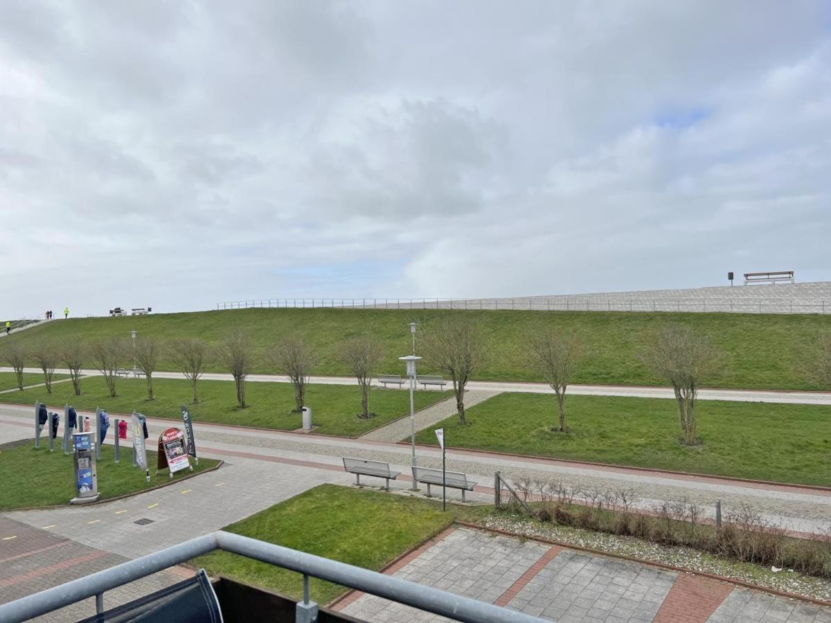 Deichblick 6 In Norddeich- Urlaub Mit Meerblick Am Strand 诺登 外观 照片
