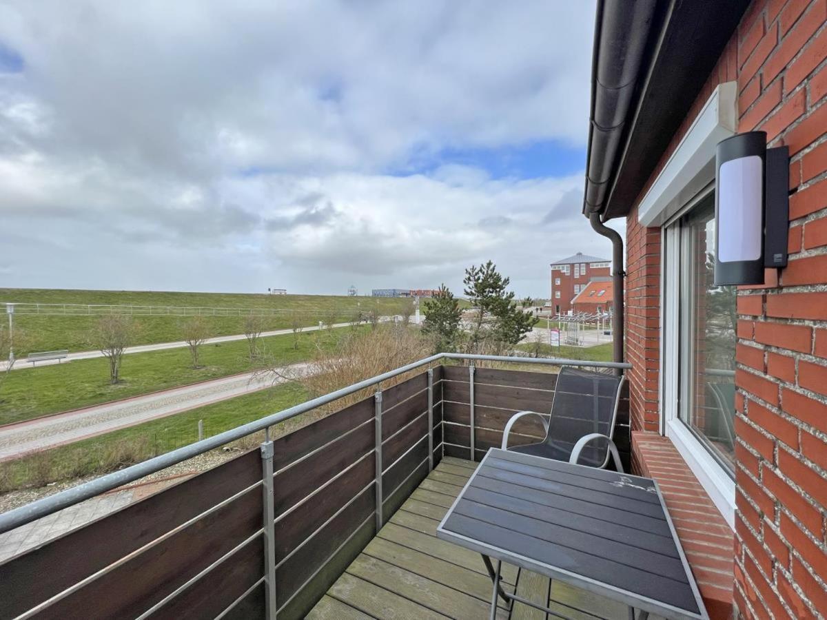 Deichblick 6 In Norddeich- Urlaub Mit Meerblick Am Strand 诺登 外观 照片